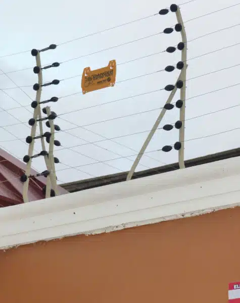 Electric Fence Installation on 40*80 Plot