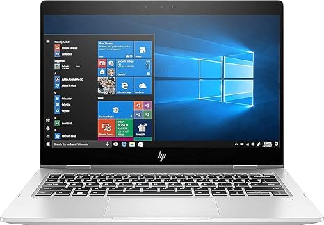 Hp 830 G6 x360 13.3-inch laptop silver – front view.